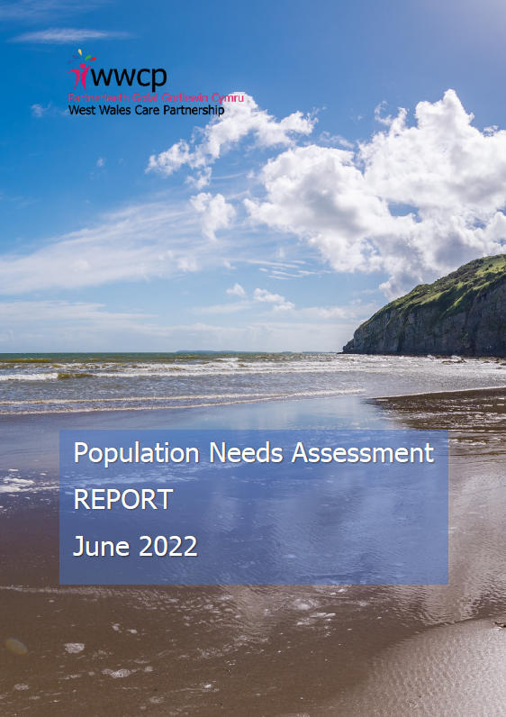 2022 Population Needs Assessment front cover